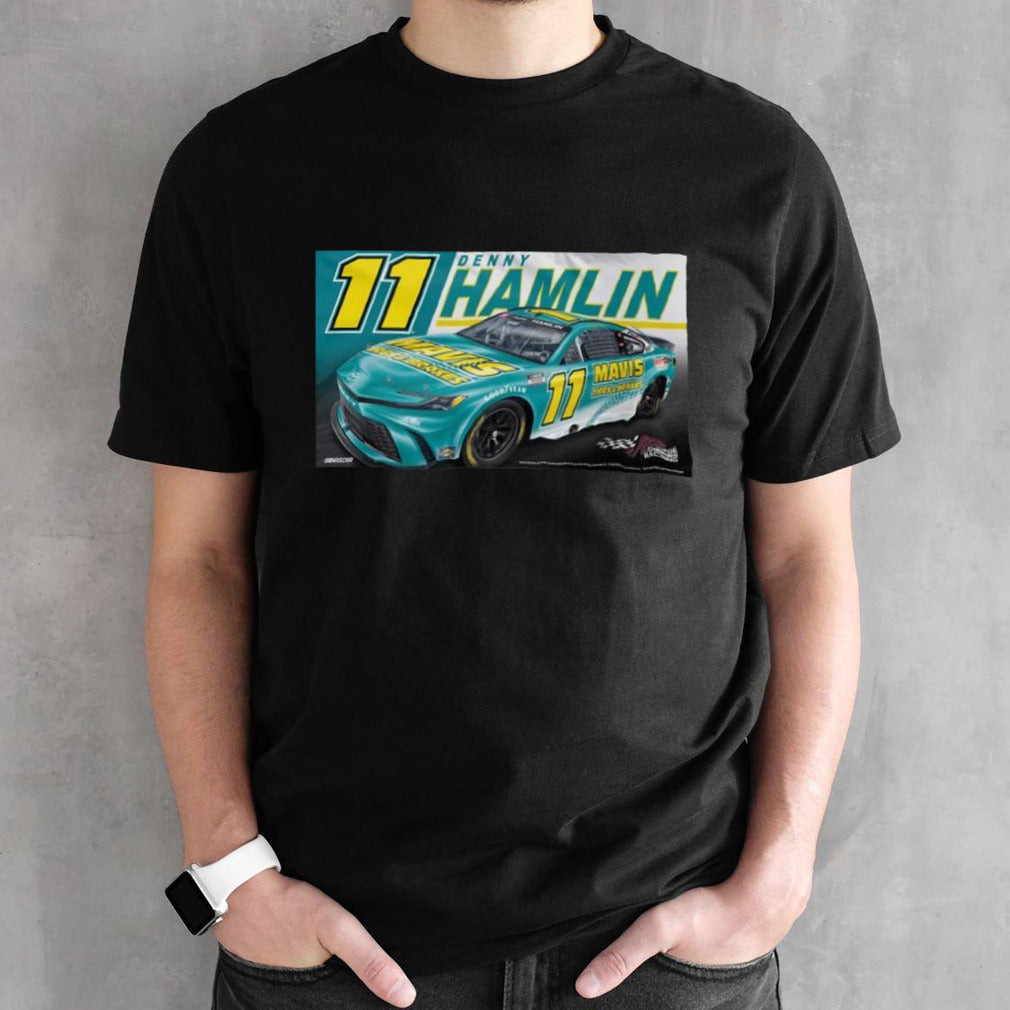 Denny Hamlin Joe Gibbs Racing Wincraft Mavis 11 T-shirts