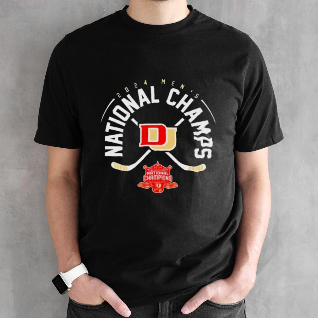 Denver Hockey 2024 National Champs Logo Shirts
