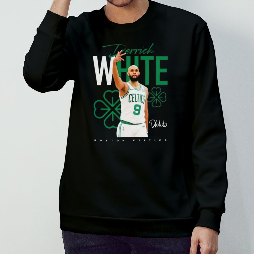 Derrick White Boston Celtics Signature T-shirts