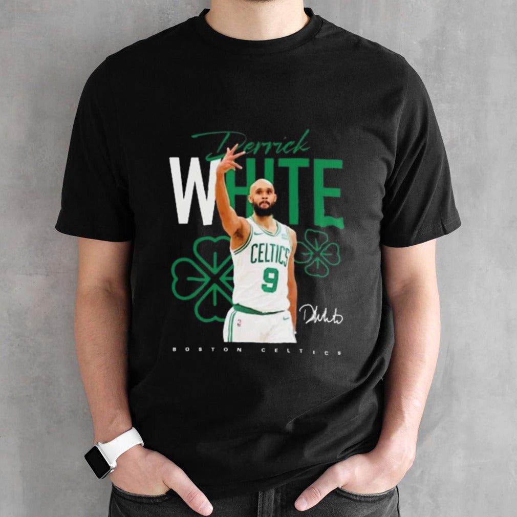 Derrick White Boston Celtics Signature T-shirts