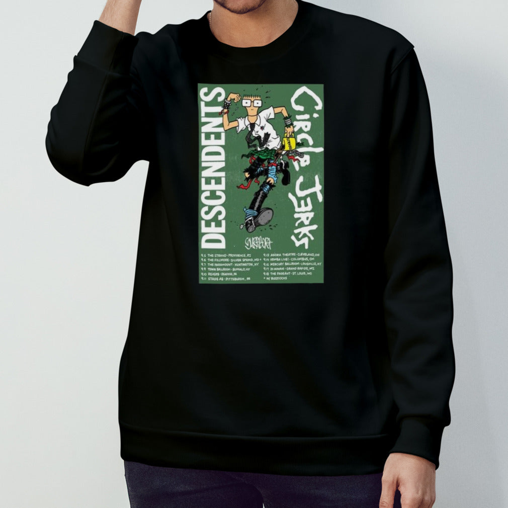 Descendents And Circle Jerks Surfbort 2024 T-shirts