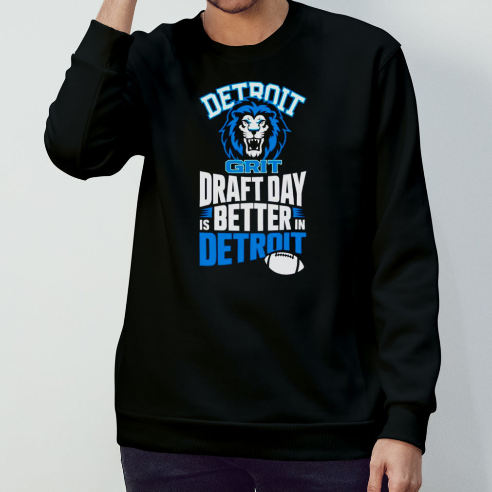 Detroit football Draft day is better in shirts