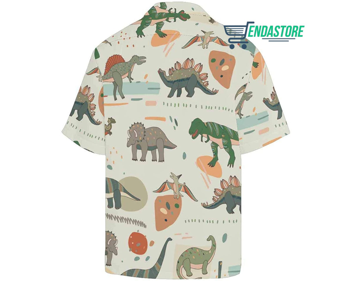 Dinosaur Hawaiian Shirt