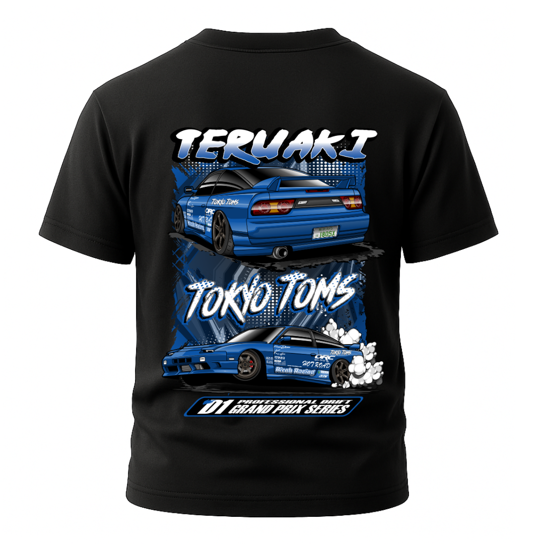 Teruaki 180SX Drift T-Shirt – D1 Grand Prix Series