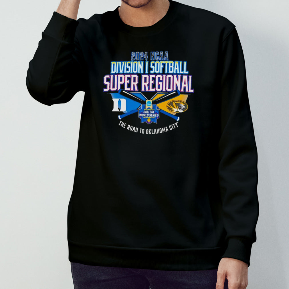 Duke Blue Devils Vs Missouri Tigers 2024 NCAA Division I Softball Super Regional shirt