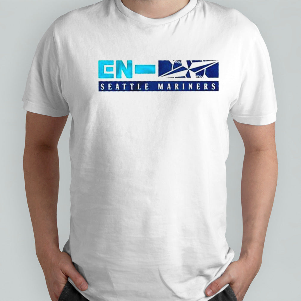 ENHYPEN Seattle Mariners logo shirts