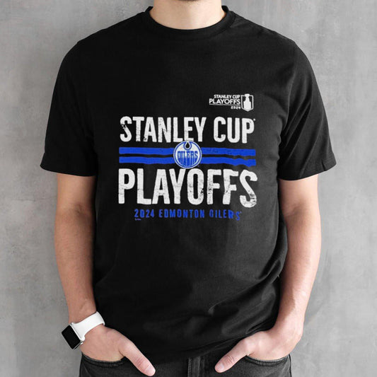 Edmonton Oilers 2024 Stanley Cup Playoffs Crossbar Shirts
