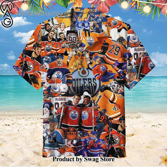 Edmonton Oilers Friday Casual Hawaiian Shirt