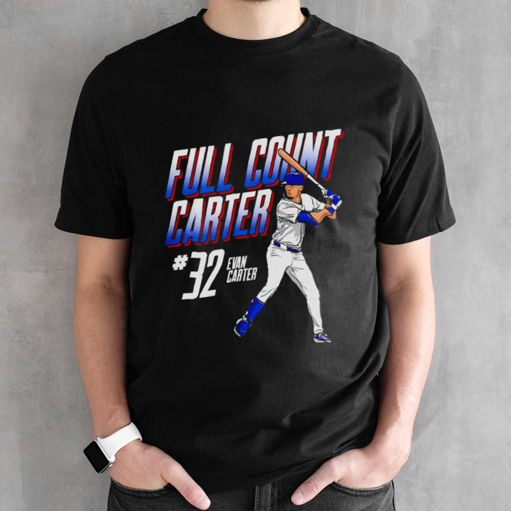 Evan Carter Texas Rangers full count Carter shirts
