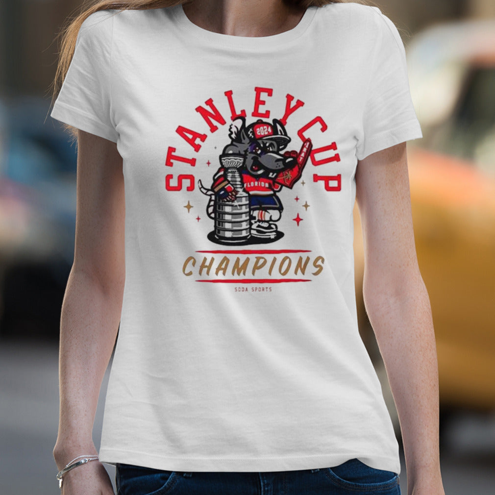 Florida Panthers Rats Mascot 2024 Stanley Cup Champions shirt