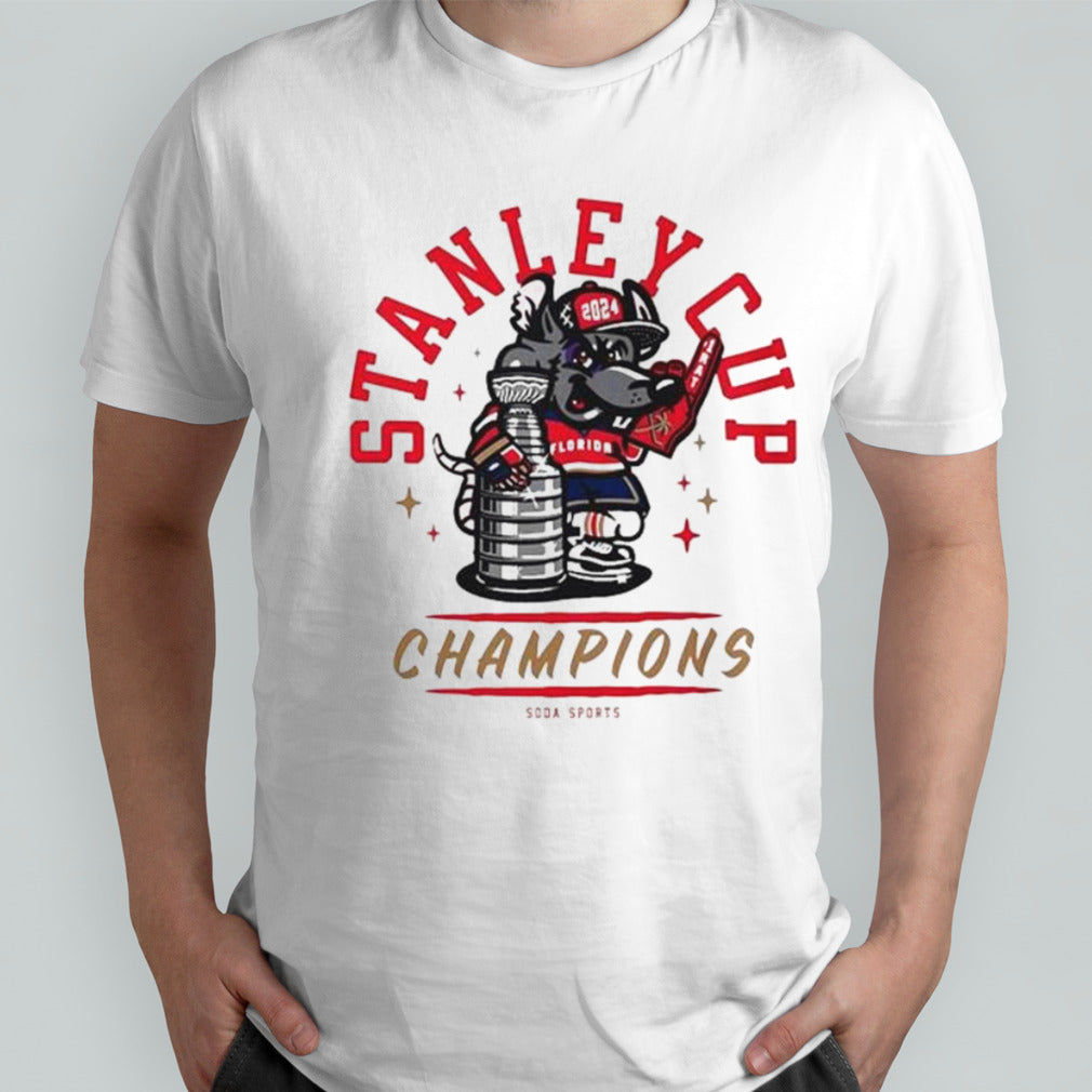 Florida Panthers Rats Mascot 2024 Stanley Cup Champions shirt