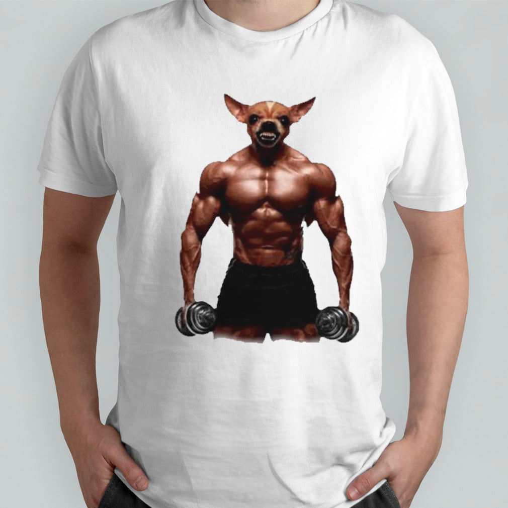 Freaky flex Chihuahua muscle shirts