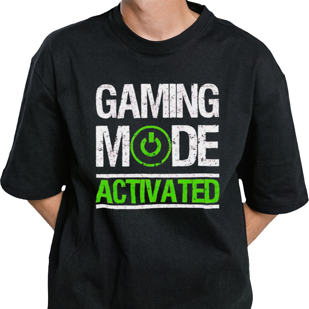 Gaming mode activated shirt