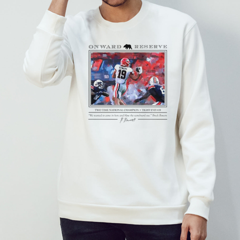 Georgia Bulldogs two time national Champion shirts