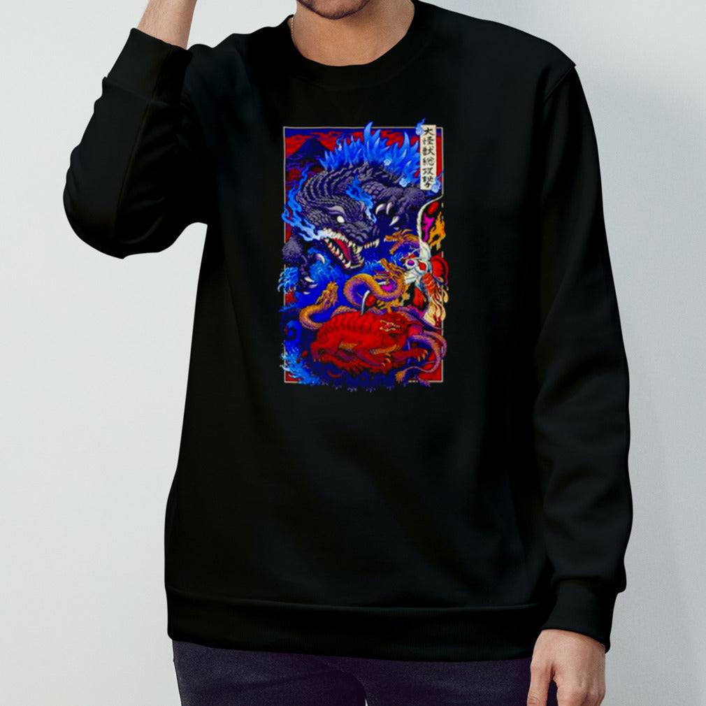 Godzilla Mothra and King Ghidorah Millennium Series shirt