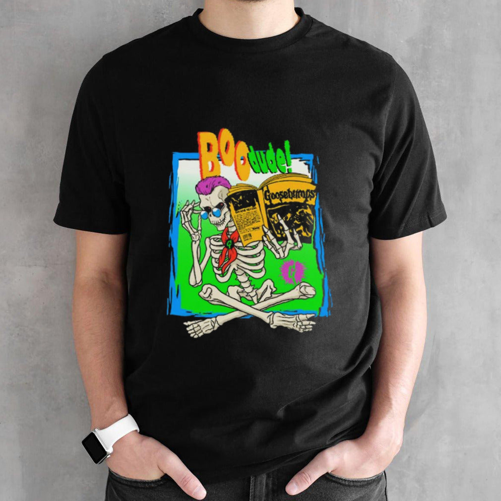 Goosebumps Boo Dude Curly The Skeleton T-shirts