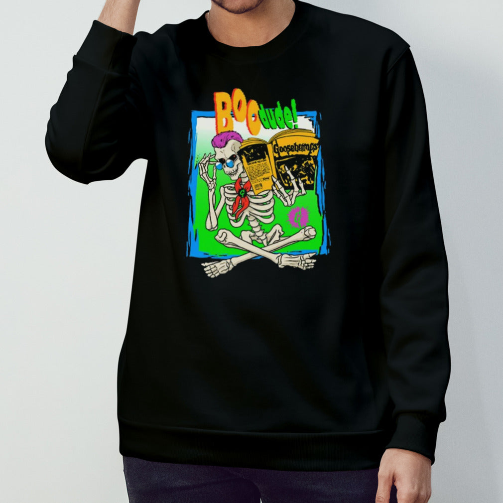 Goosebumps Boo Dude Curly The Skeleton T-shirts