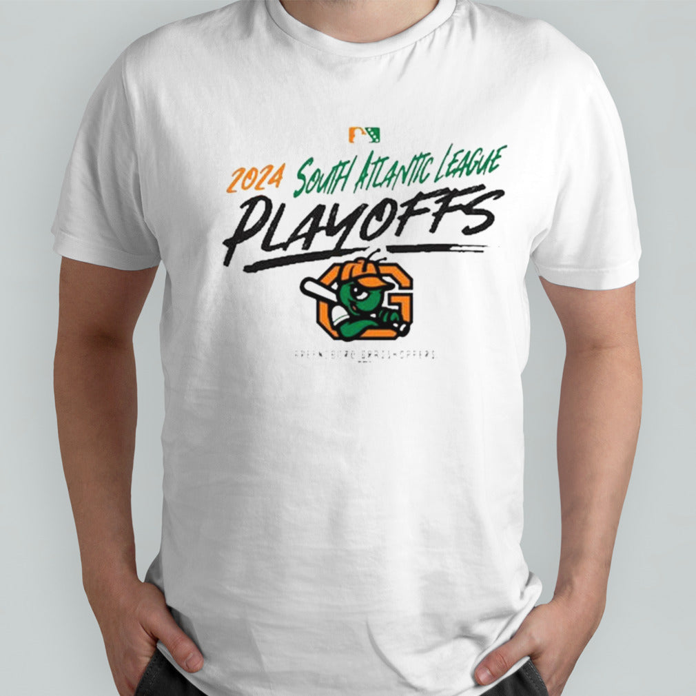 Greensboro Grasshoppers 2024 South Atlantic League Playoffs T-shirt