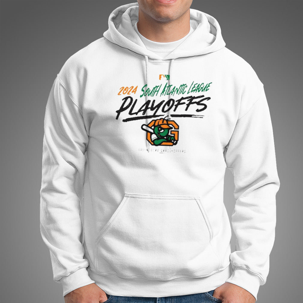 Greensboro Grasshoppers 2024 South Atlantic League Playoffs T-shirt