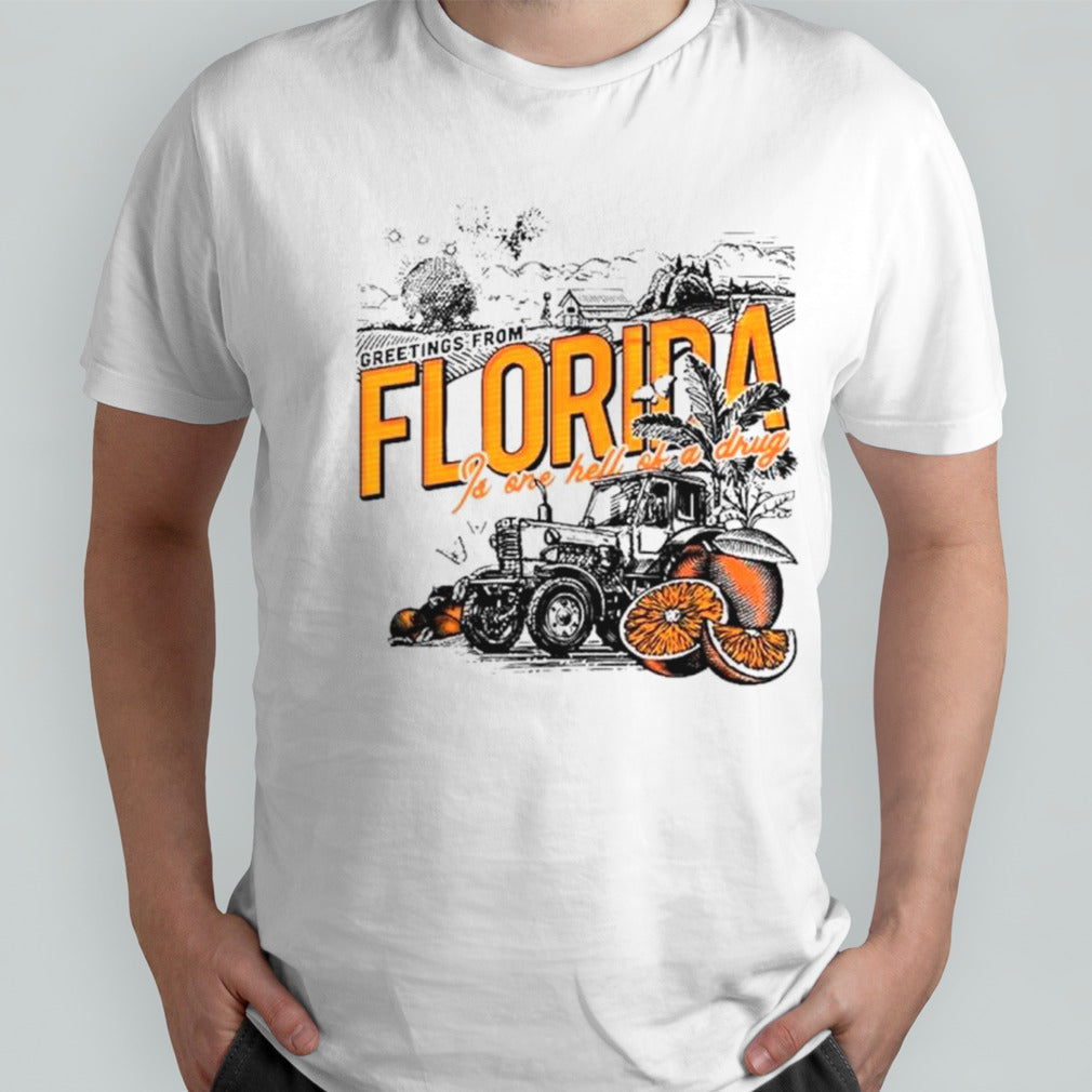 Greetings from Florida is one hell of a drug shirts