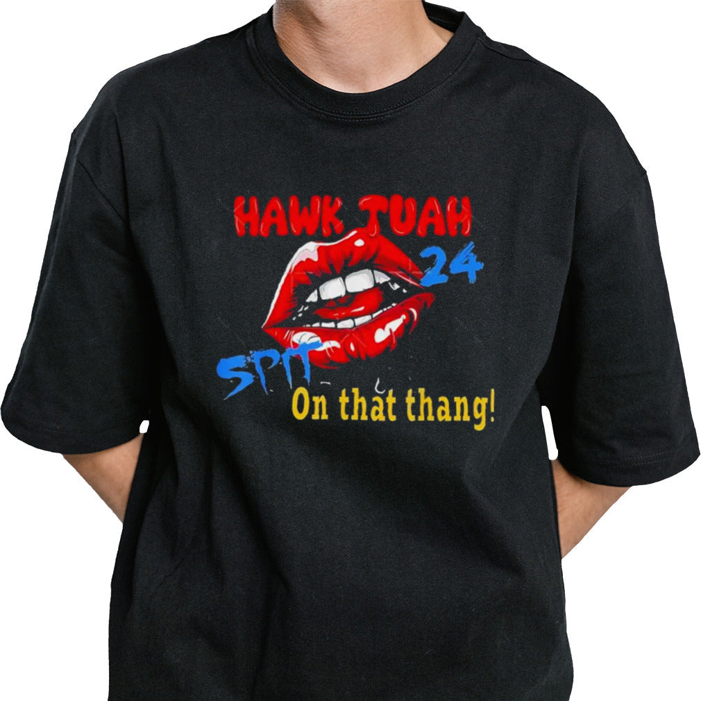 Hawk Tuah 24 spits on this thing Lips Essential T-Shirt