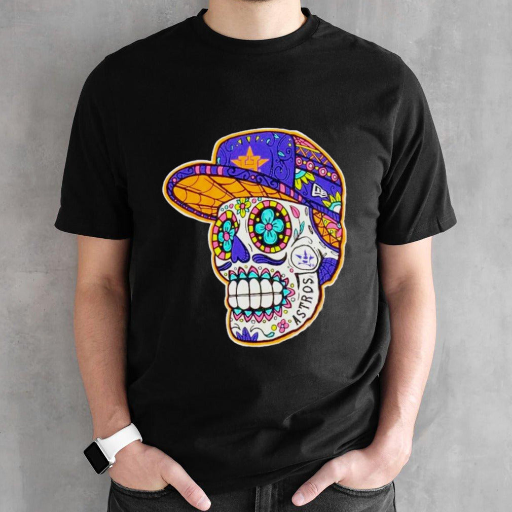 Houston Astros sugar skull shirts