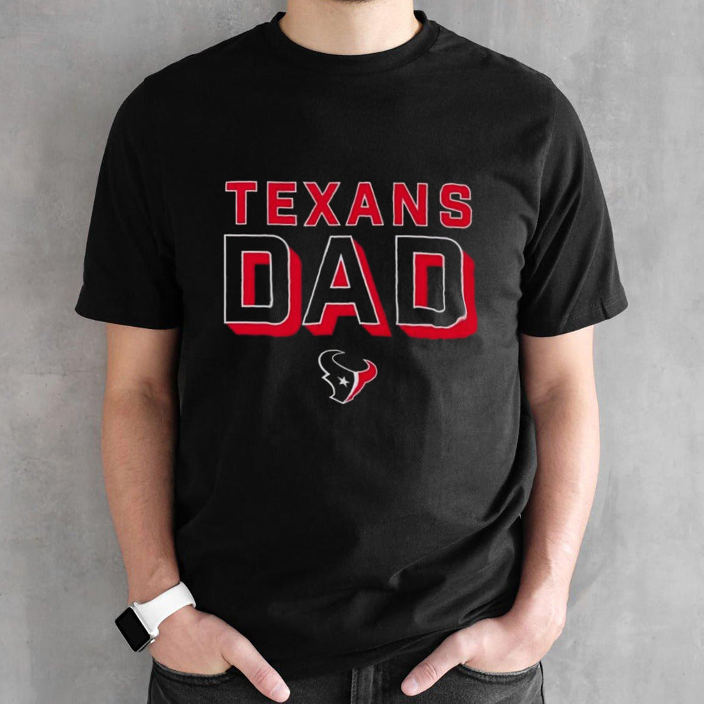 Houston Texans Logo Houston Dad T-Shirt