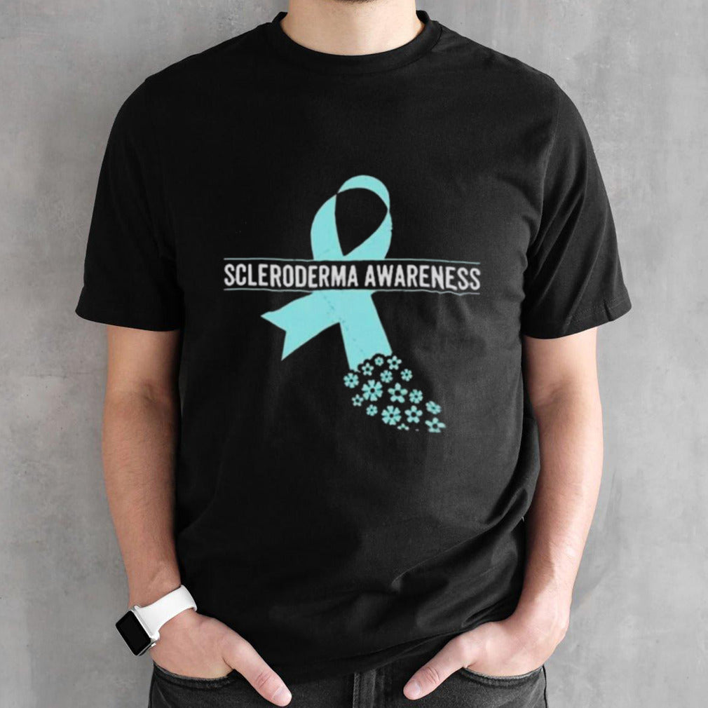 I Wear Teal Great Scleroderma Awareness Shirt