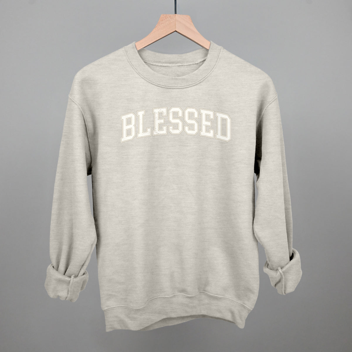 Blessed Distressed Collegiate