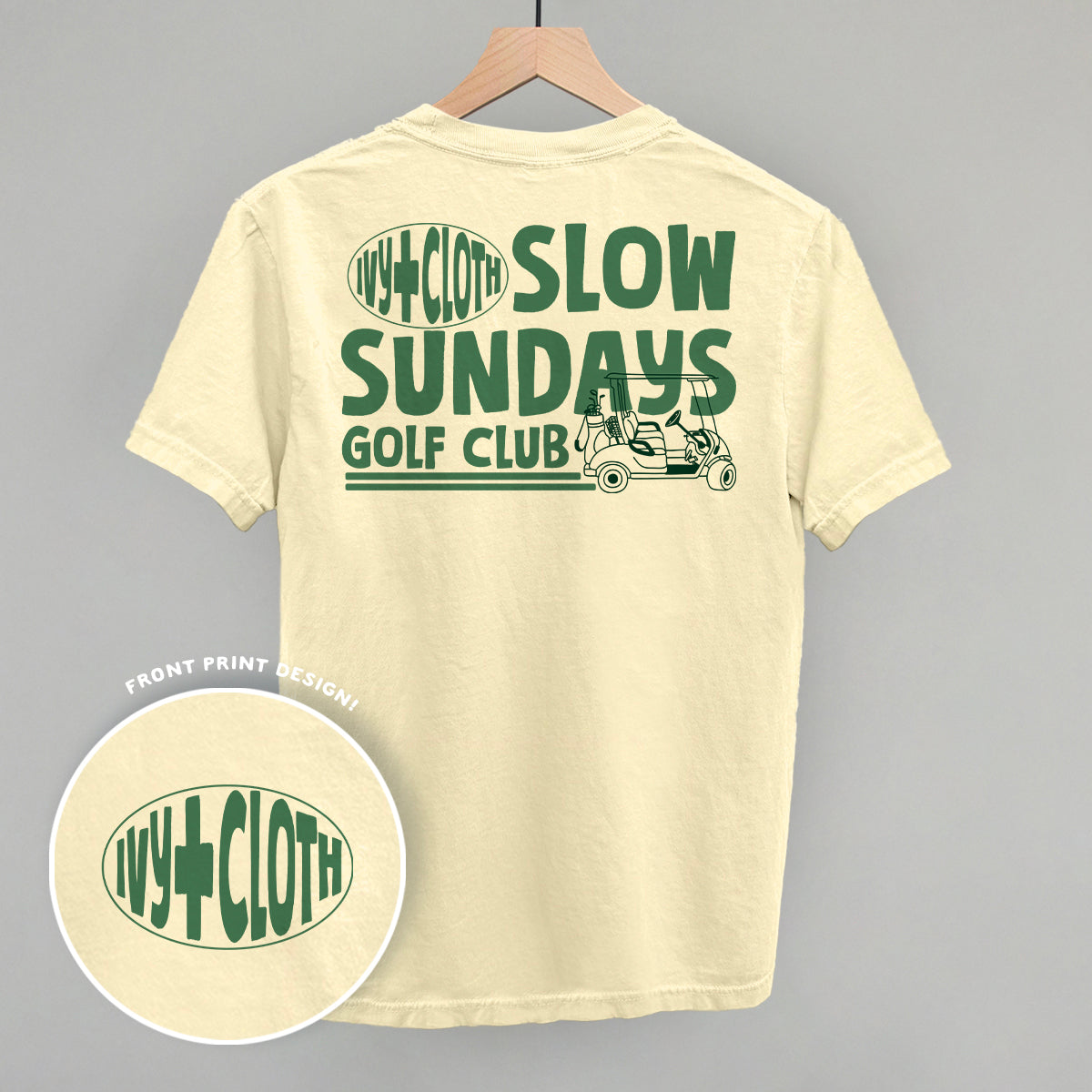 Slow Sundays Golf Club (Back Print)