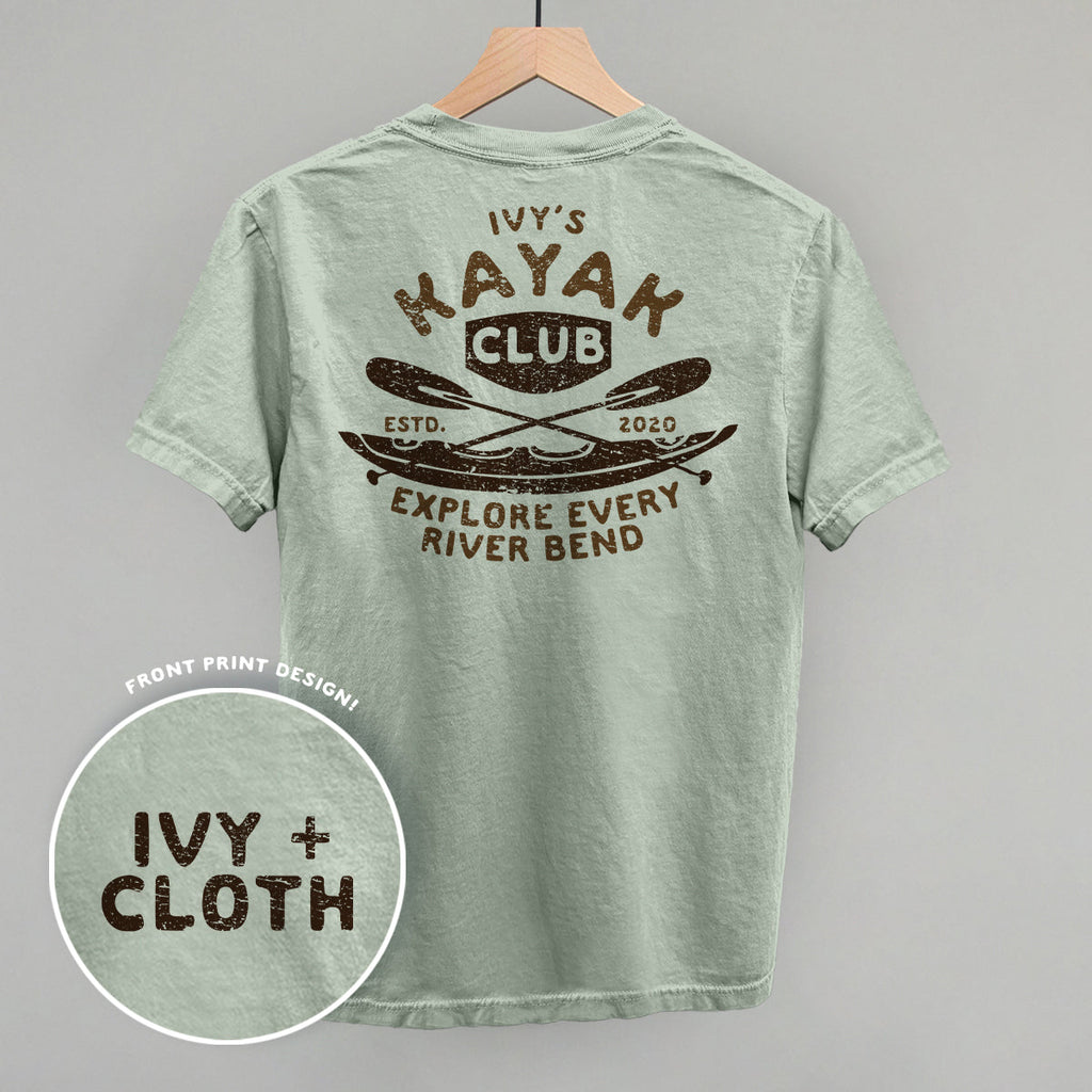 Ivy's Kayak Club (Brown) (Back Print)