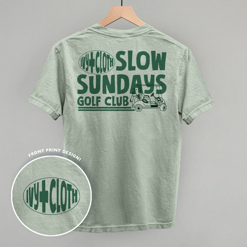 Slow Sundays Golf Club (Back Print)