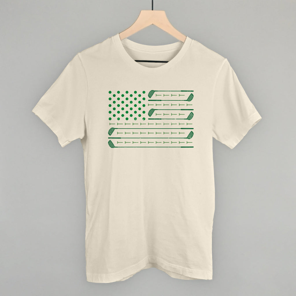 Golf American Flag (Green)