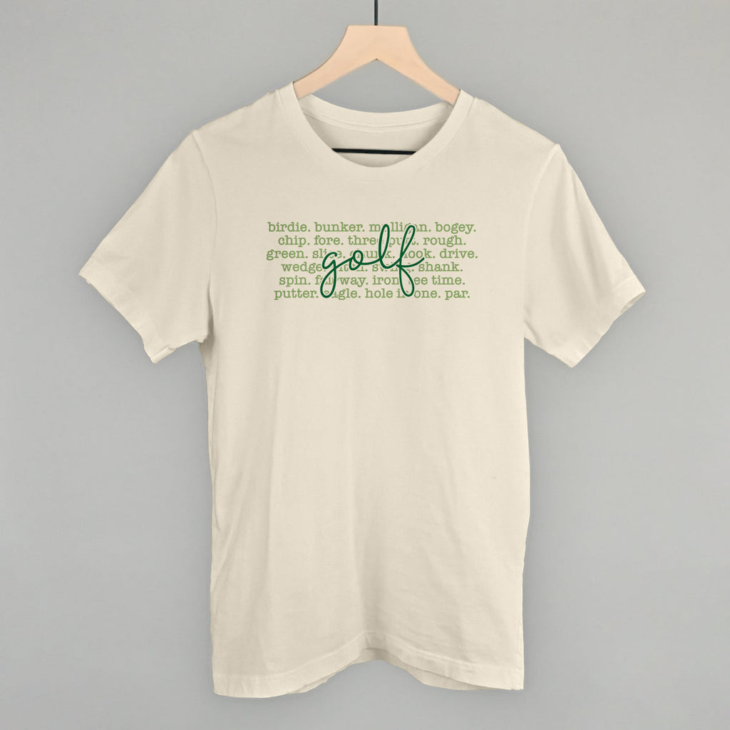 Golf Terms With Script