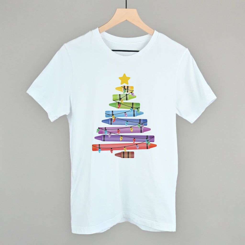 Crayon Christmas Tree