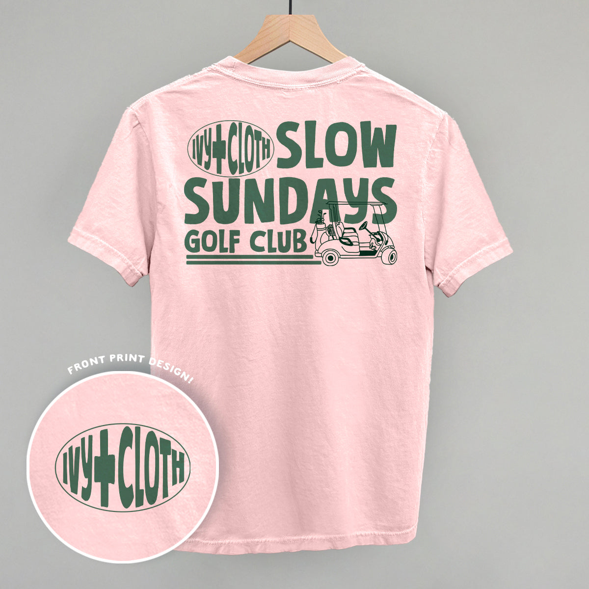 Slow Sundays Golf Club (Back Print)