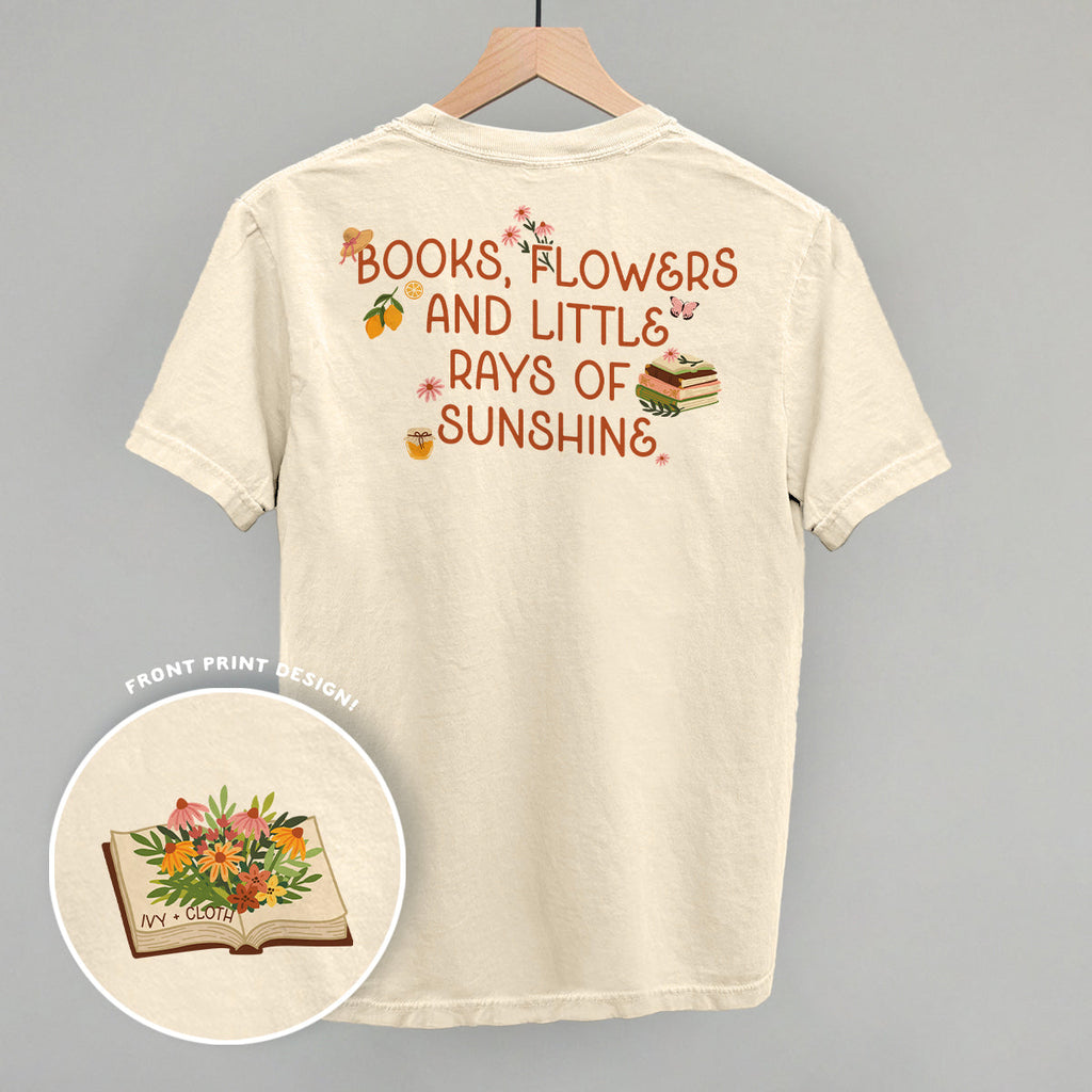 Books, Flowers and Sunshine (Back Print)