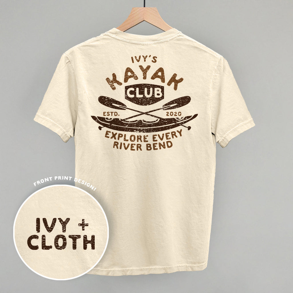 Ivy's Kayak Club (Brown) (Back Print)