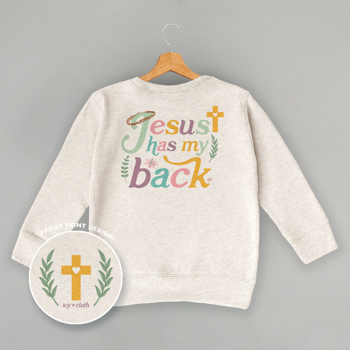 Jesus Has My Back (Kids Back Print)