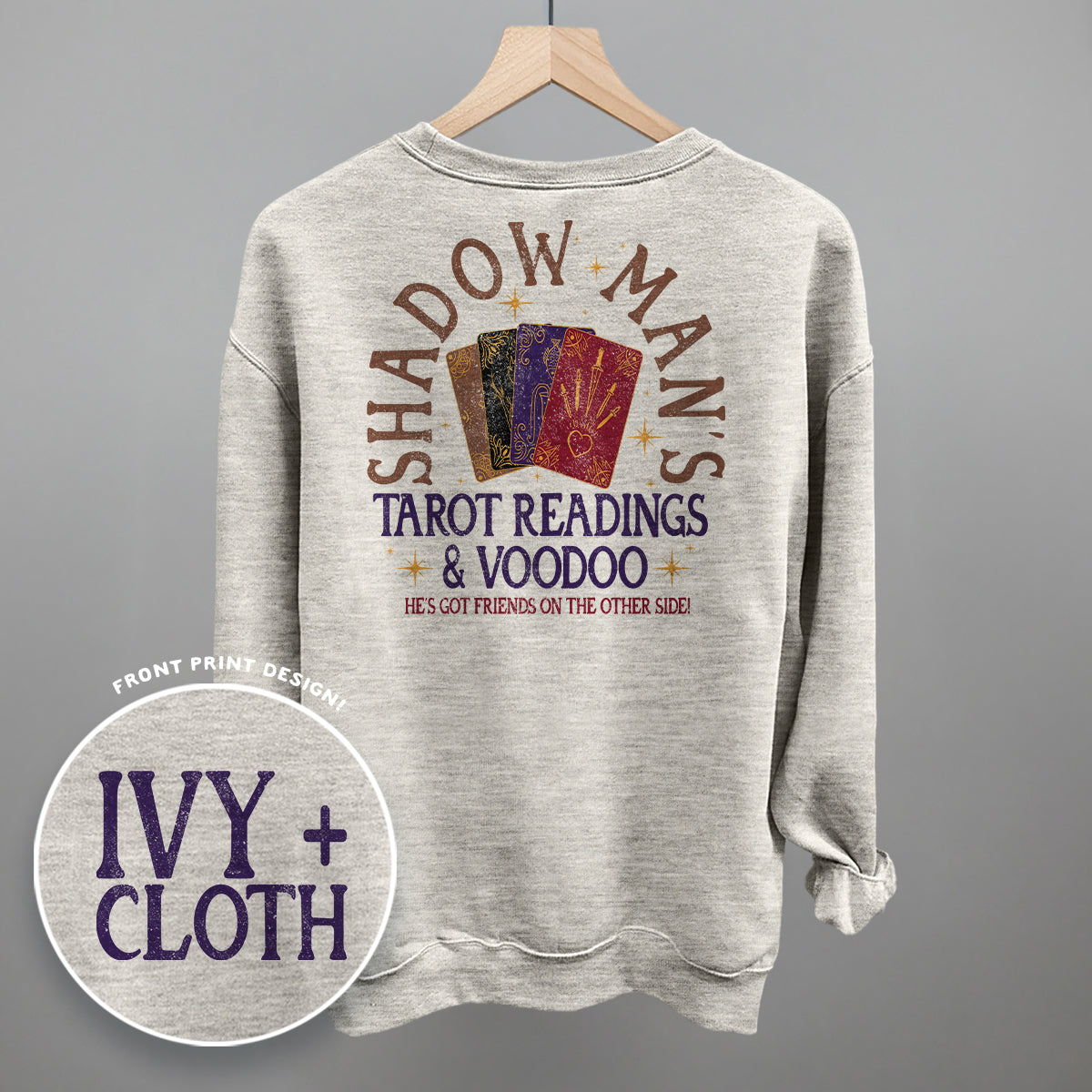 Shadow Man's Tarot Readings (Back Print)