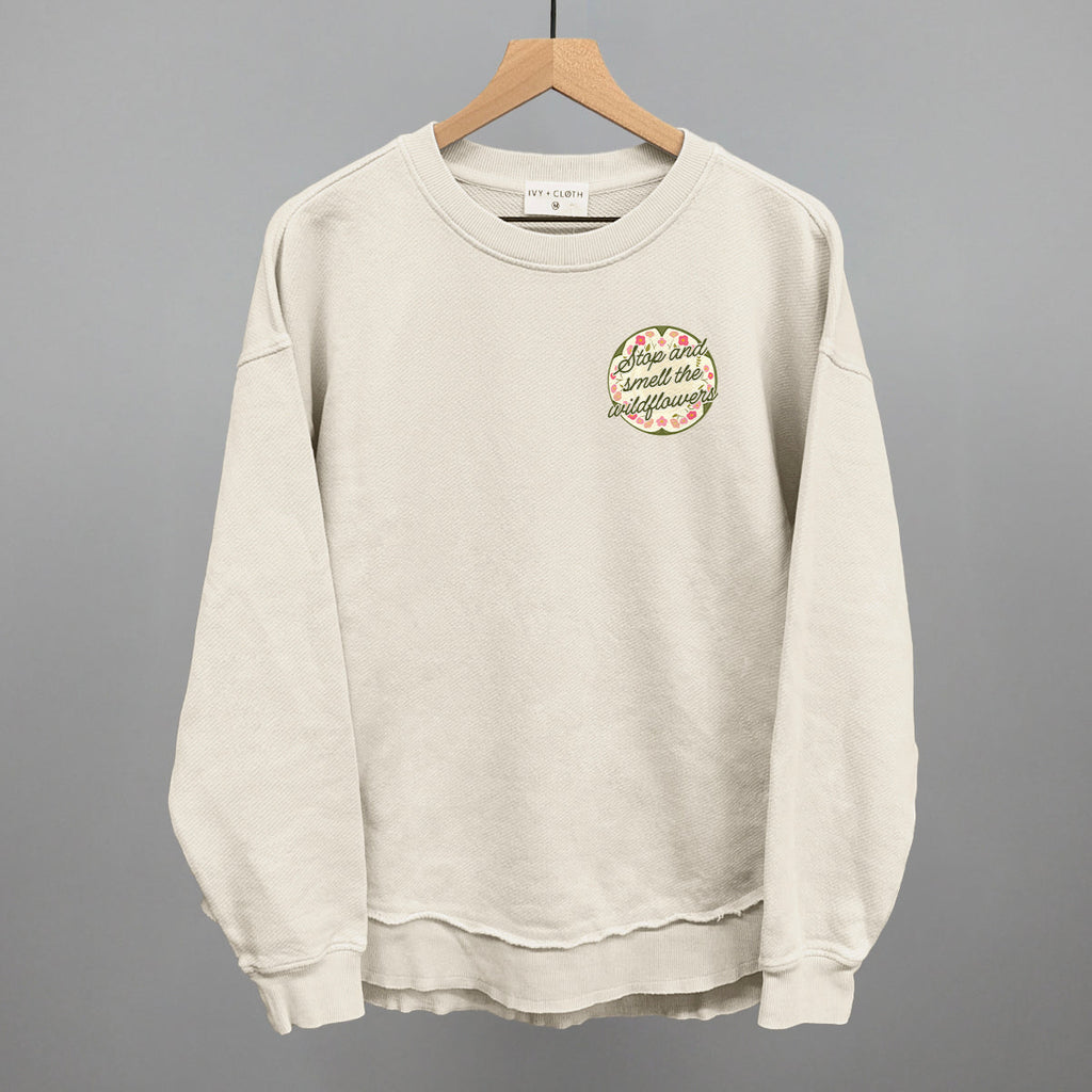 Stop And Smell The Wildflowers (Left Chest)