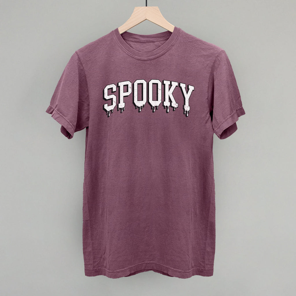 Spooky Dripping Collegiate Letters