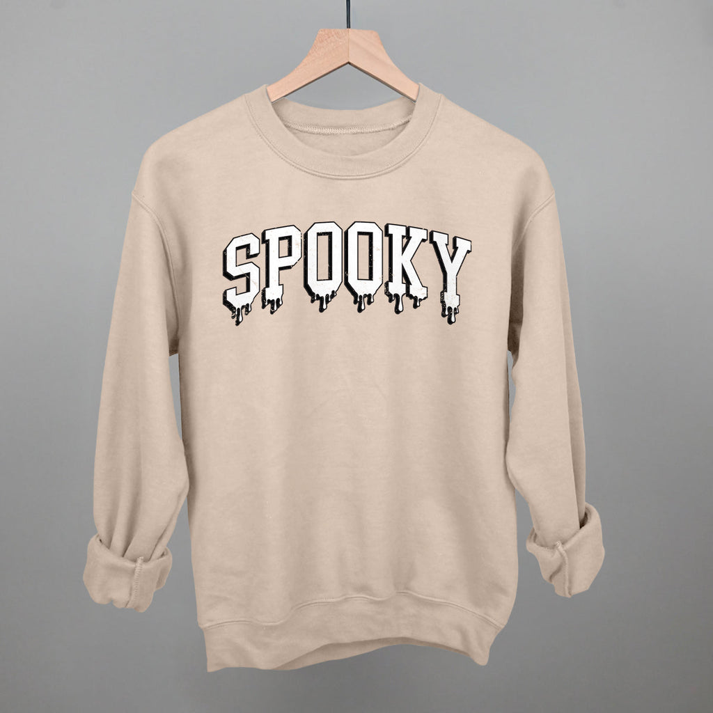 Spooky Dripping Collegiate Letters