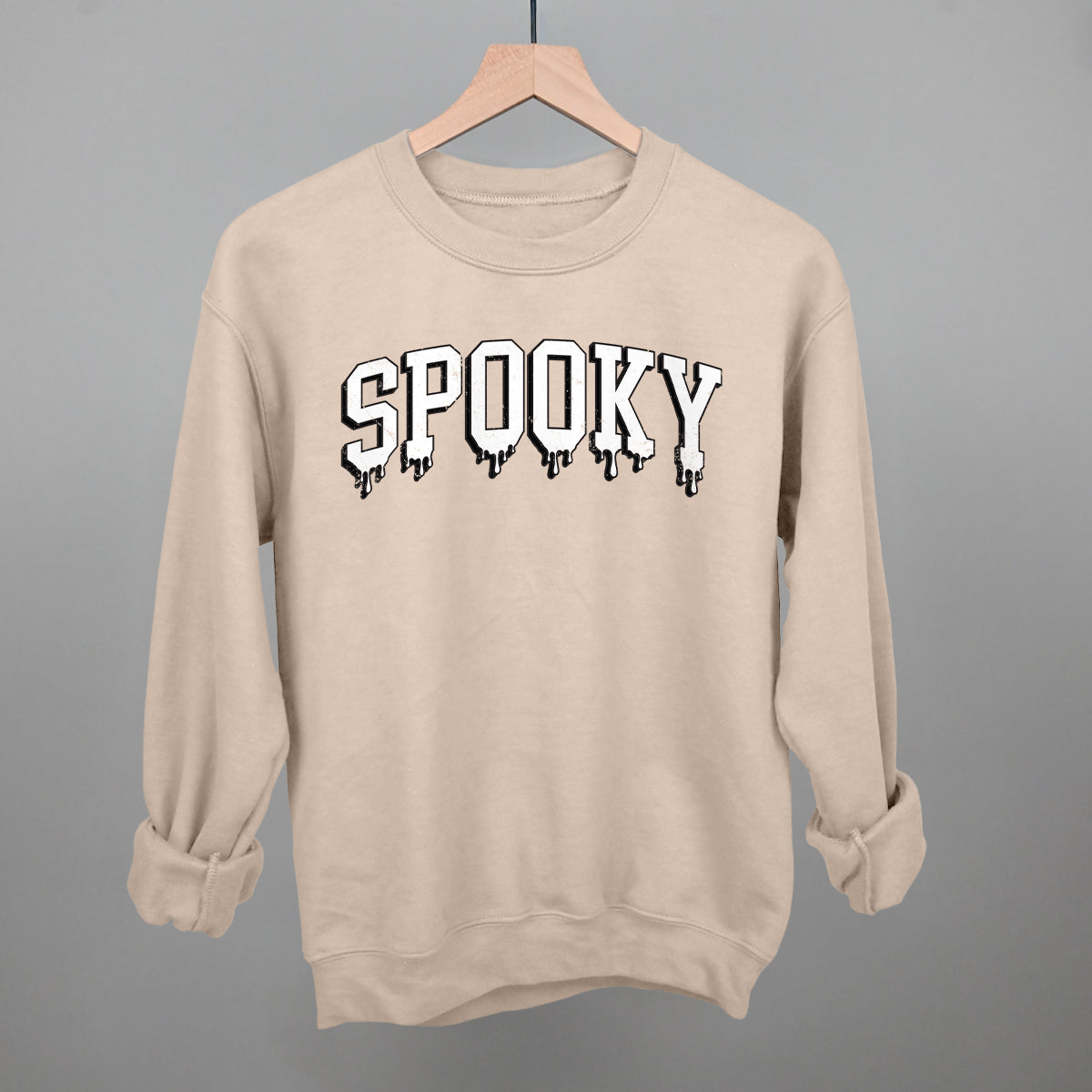 Spooky Dripping Collegiate Letters