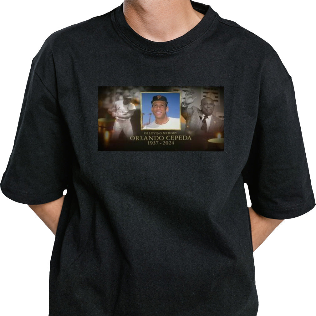 In Loving Memory Orlando Cepeda 1937-2024 T-shirt