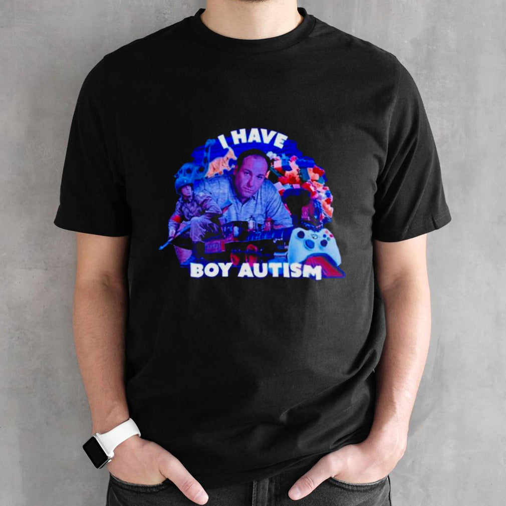 James Gandolfini I have boy autism shirts
