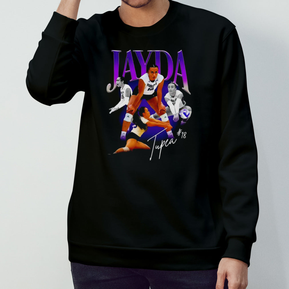 Jayda Tupea s#18 Womensâ€™s Volleyball shirts