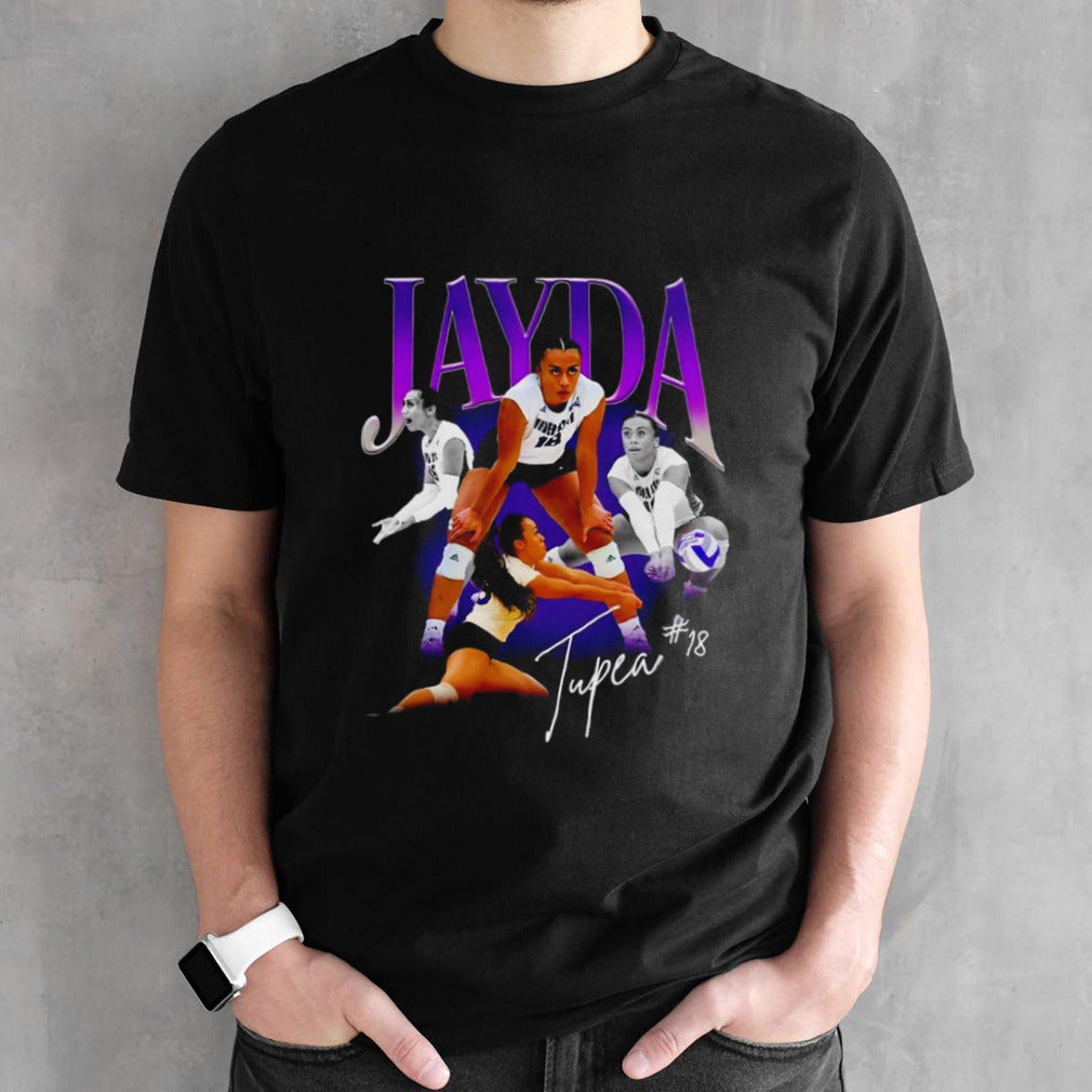 Jayda Tupea s#18 Womensâ€™s Volleyball shirts