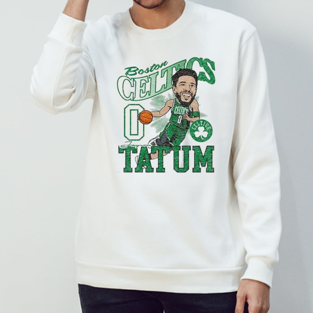 Jayson Tatum Boston Celtics Caricature Player Shirts