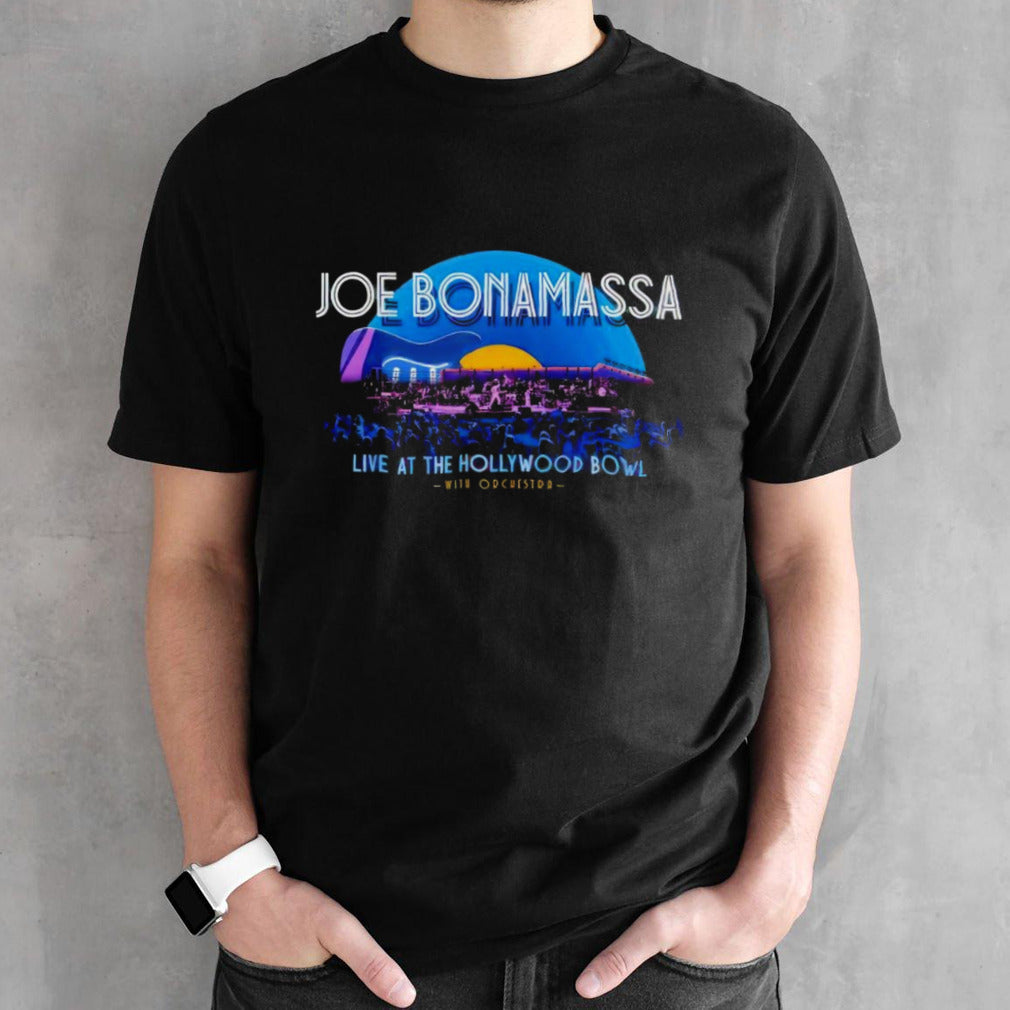 Joe Bonamassa Live At The Hollywood Bowl Guitar Shirts